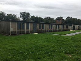 Hut 9, van het voormalige krijgsgevangenkamp.