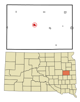 De Smet i Kingsbury County och South Dakota