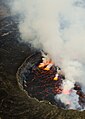 Da Nyiragongo, da wou oina vo de Virunga-Vulkann is.