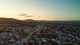 Vista parcial da cidade.