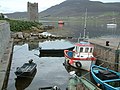 Torre del puertu de Cloghmore (Irlanda).