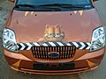 Kia Picanto „Garfield“ Motorhaube