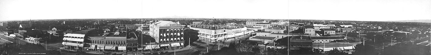 Panorama of Phoenix, 1908