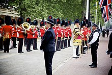 Pretén captar l'organització de la guàrdia britànica en el dia d'un casament de la família real.