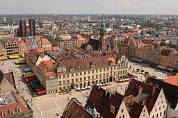 Rynek – pohled z kostela svaté Alžběty