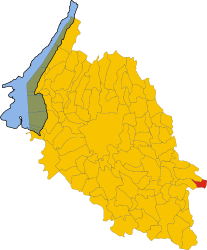 Roveredo di Guà – Mappa