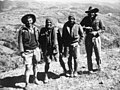 Image 60Four members of the Australian contingent to Mission 204 in Yunnan Province, China, during 1942 (from Military history of Australia during World War II)