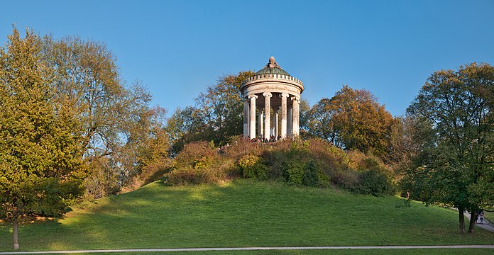 The Monopteros in the Englischer Garten.