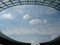 sky at the stadium