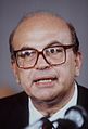 Bettino Craxi, former Italian Prime Minister and President of the European Council