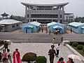 Korean DMZ seen from the North Korean side