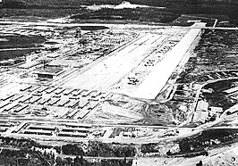 Elmendorf Army Airfield in aanbouw, augustus 1941