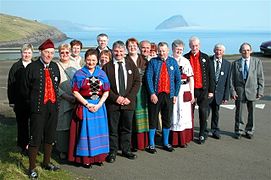 Folk dance club, posing