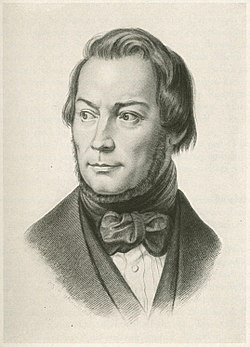 Johann Caspar Bluntschli fiatal korában