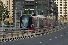 It-Tram ta’ Dubaj huwa wieħed mill-ewwel netwerks tat-tramm fid-dinja li jitħaddem kompletament mill-art.