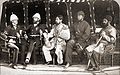 Image 23King Yaqub Khan with Britain's Sir Pierre Louis Napoleon Cavagnari, 26 May 1879, on the occasion of the signing of the Treaty of Gandamak (from History of Afghanistan)