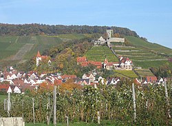 Skyline of Beilstein (Württemberg)