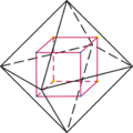 Hexahedron in octahedro