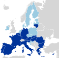 Image 6Signatories of the 2007 declaration in dark blue. (from Symbols of the European Union)