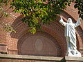 Front entrance of St. Stanislaus Church