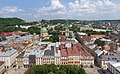 Panorama of Lviv Панорама Львова з Ратуші Panorama Lwowa z wieży ratuszowej Panoramautsikt over Lviv