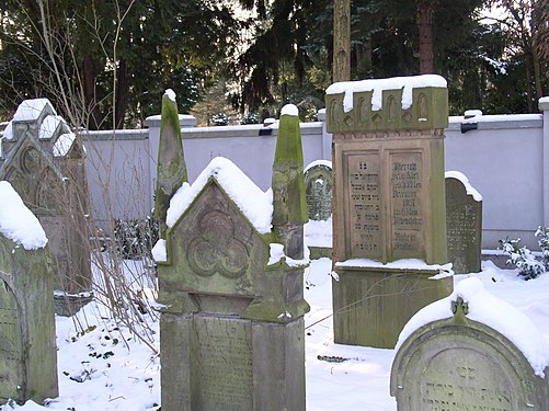 Jewish Cemetary at main cemetary, Lippstadt