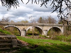 Le pont neuf, sur le Luol en 2023.