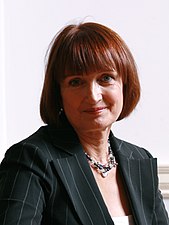 Tessa Jowell, Secretary of State for Culture, Media and Sport and Minister for the Olympics.[112]