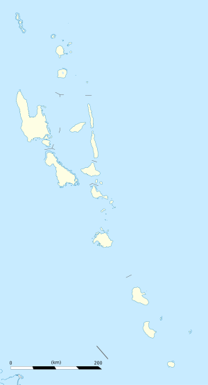 Toro is located in Vanuatu