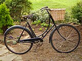 Bicicleta inglesa Raleigh para damas de 1929.