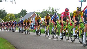 Peloton in Stage 2, Netherlands