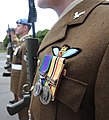 Army Air Corps personnel on parade, 2011