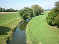 Der Bach "Wiesent" bei Oberachdorf