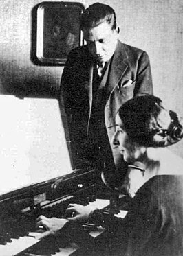 Francis Poulenc met Wanda Landowska