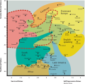 Image 22Cultural map of the world according to the World Values Survey, describing Israel as a whole at parity in "Rational-Secular Values" and also at parity in "Self-expression values". (from Culture of Israel)