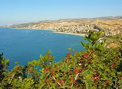 Panoramic view of Bova Marina