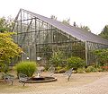 Desert green house of the Botanical Garden of Bochum, Germany