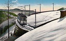 Biella-Oropa tramway, Girone in winter.jpg