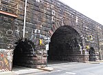 Tunnels through the Metro-North viaduct (Park Avenue and 105th St.)