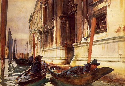 Gondolier's Siesta, 1905