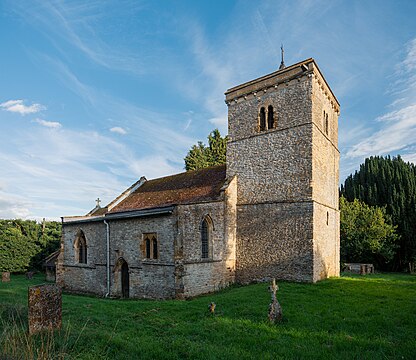 The Most Holy Trinity Church, Hinton-in-the-Hedges, 2023.