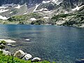 Le lac en face du refuge d'Arrémoulit, dép. 64