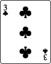 3 of clubs