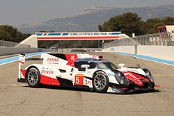 Toyota TS050 auf dem Circuit Paul Ricard