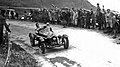 L'Alfa Romeo Tipo B P3 biposto di Carlo Maria Pintacuda e Alessandro dalla Stufa sul passo della Raticosa durante la Mille Miglia 1935