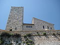 Le musée vu des remparts.