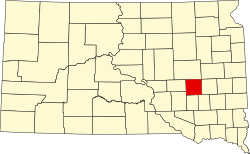 Koartn vo Sanborn County innahoib vo South Dakota