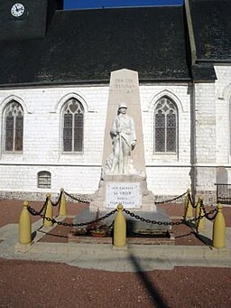 Krigsmonument i Vron