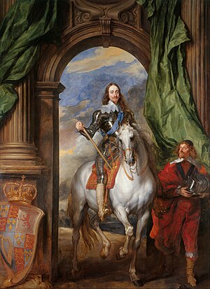 Karl I. mit M. de St. Antoine Charles I with M. de St Antoine (Anthonis van Dyck)