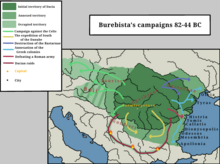 Burebista's campaigns